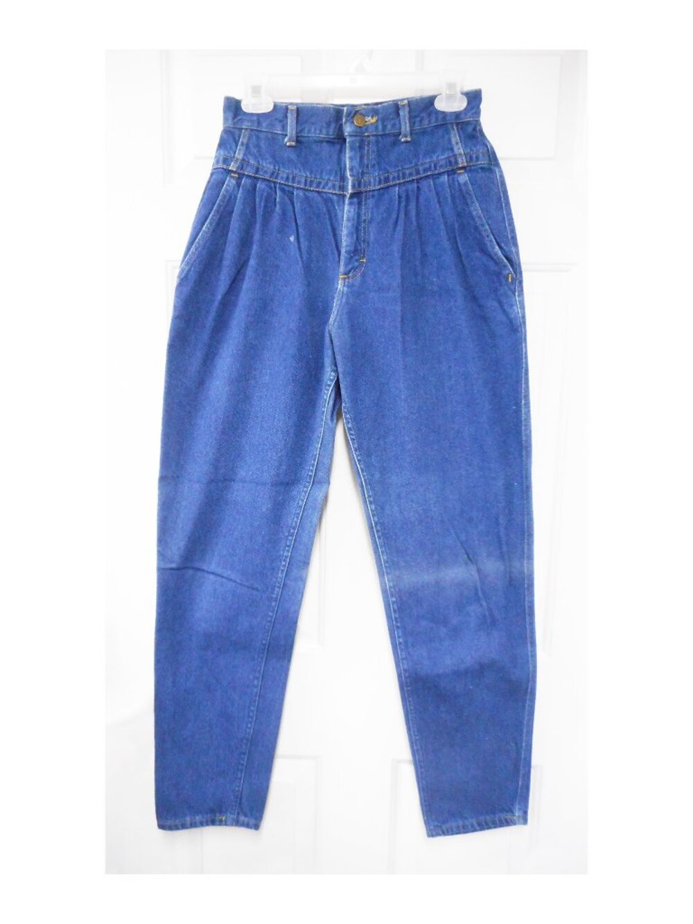 Vintage LEE Jeans Womens 12 Long - 29 x 33 - Pleated - Straight Leg - (C)